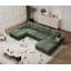 Canapé modulaire convertible confortable avec fabrication durable pour le salon-277560890