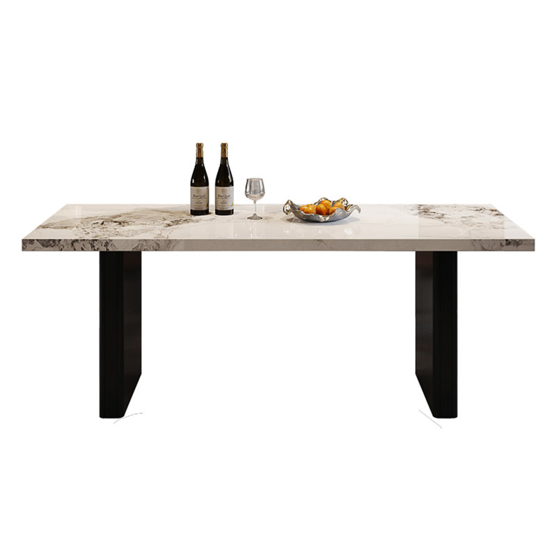 Table de salle à manger Minimalist, H 29,53 po x l 70,87 po x P 35,43 po