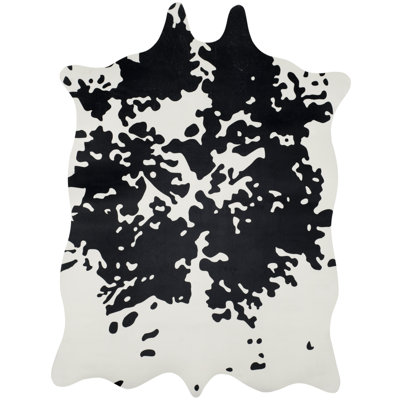 Faux Hide Animal Print Indoor Rug