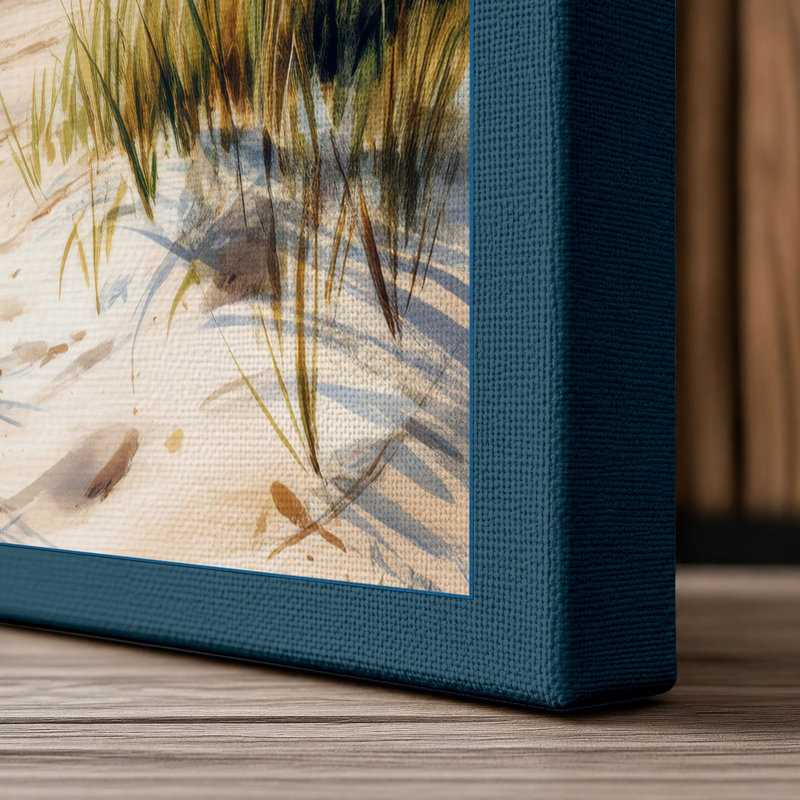 Print, 24x16 - 61.0 x 40.6 cm, Teal Border