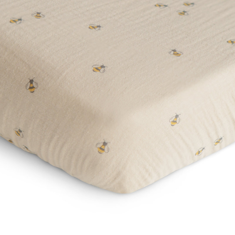 Drap pour lit de bébé extra doux, Bees