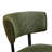 Stylish Modern Fabric Upholstered Solid Metal Dining Chairs-337885821