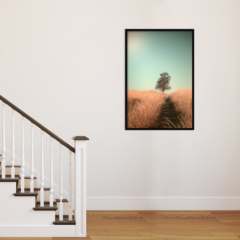 Grass And Path by Jaap Van Den, Black, 28" W x 41" H