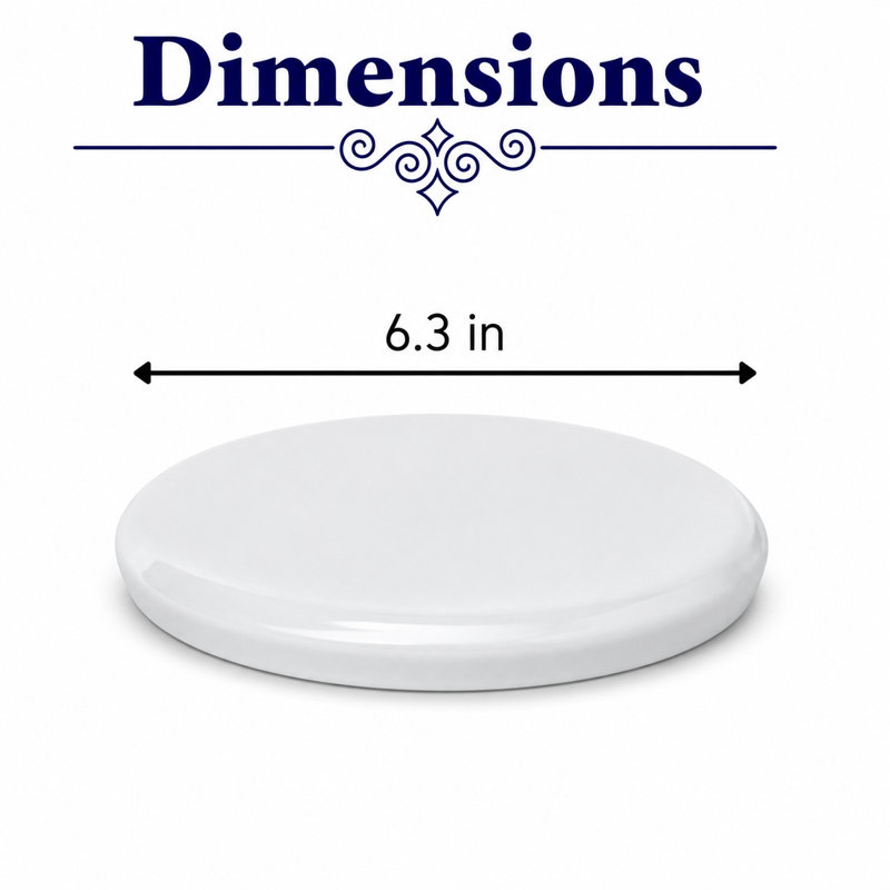SLIDE IVORY Premium Porcelain Plate