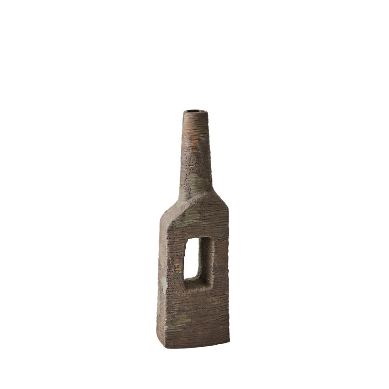 Ebba Vase-Rugged Brown-Sm