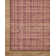 Polly Checkered Berry/Natural Area Rug