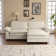 Avrilynn  85.4" Loveseats Sofa with Ottoman