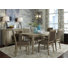Eleora 4 Person Dining Set w/ Upholstered Chairs & 1 Server