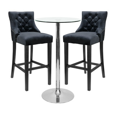 Geremia Glass Dining Set
