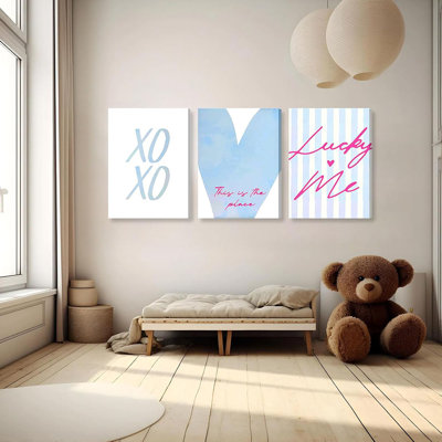 3 Piece Wrapped Canvas Print