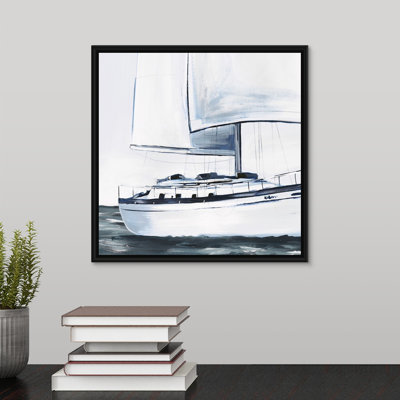 « sea faring life xviii », peinture sur toile