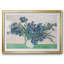 Irises-Vincent van Gogh-Reproduction encadrée avec passe-partout et verre-1890-2089150224-2089150229-2089150254