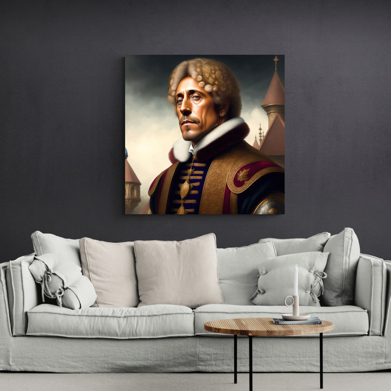 «Rock Music Roger Daltrey» par Stephen Chambers - photographie sur toile tendue, H 15 po x l 15 po x P 1,5 po