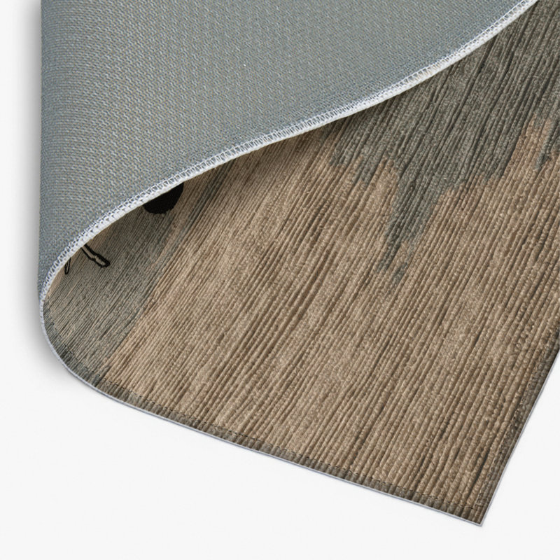 Tapis intérieur et extérieur gris Transport, Rectangulaire 2 pi x 3 pi