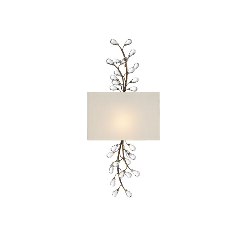 Crystal Bud 1 - Light Flush Mounted Sconce
