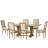 Clitherall Extendable Solid Wood Top Trestle Dining Set-70601867-70601877
