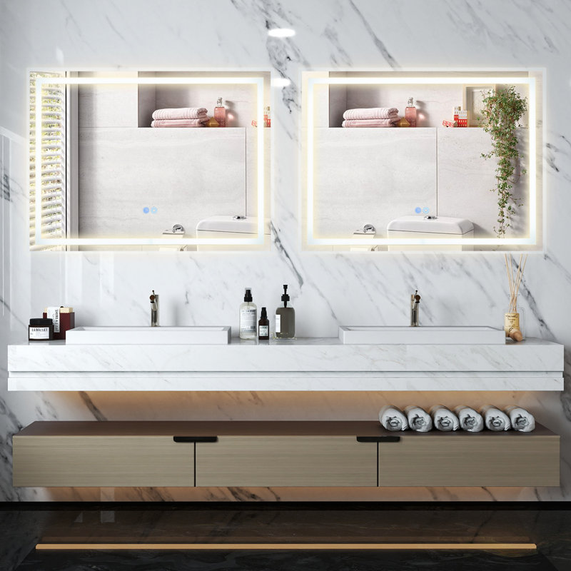 Aluminium Rectangle Mirror