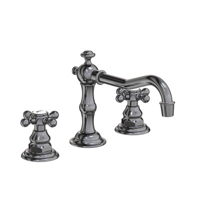 Chesterfield Widespread Bathroom Faucet with Drain Assembly