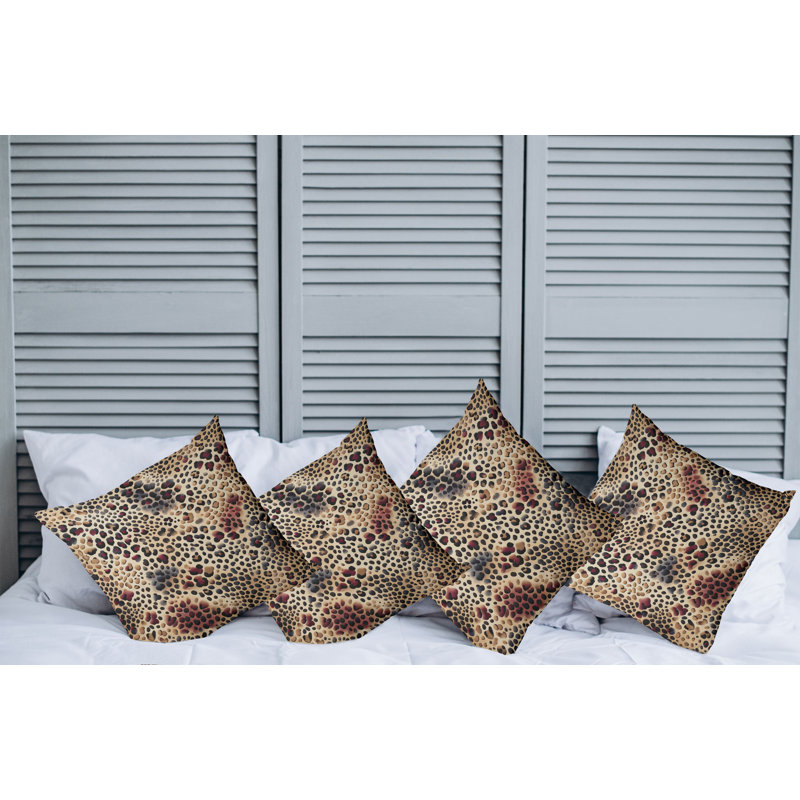 Fabric Reversible Throw Pillow, 16"H x 16"W