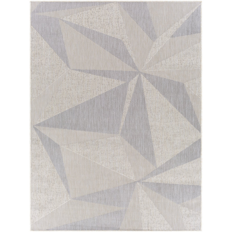 Tapis gris Alexis, Rectangle 5 pi 3 po x 7 pi