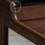 Table basse rétro et niche en bois