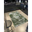 Tapis vert et beige à motif de village et de forêt-1468866993