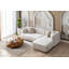 Canapé modulaire Jackeline Boucle