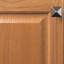 Poignée carrée Studio Collection - Bouton d'armoire 1-1 / 4 po x 1-1 / 4 po bronze huilé - Quincaillerie transitionnelle pour tiroirs et armoires-91163698-111912952