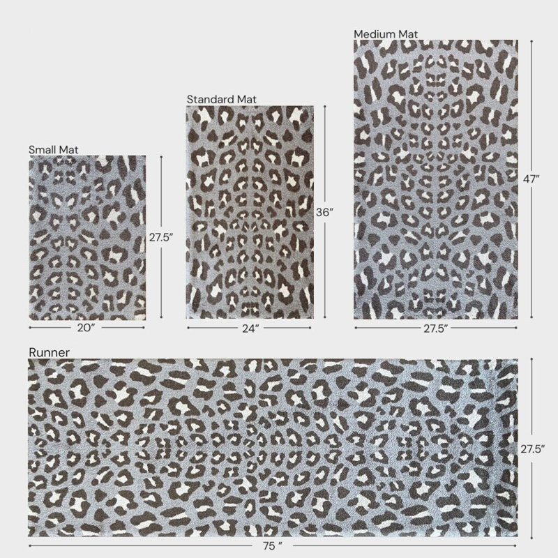Tapis neutre neutre lavable 2 x 3