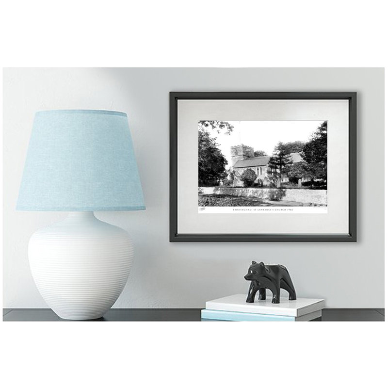 Frodingham, St Lawrence's Church 1902 by Francis Frith - Single Picture Frame Print, 28cm H x 36cm W x 2.3cm D