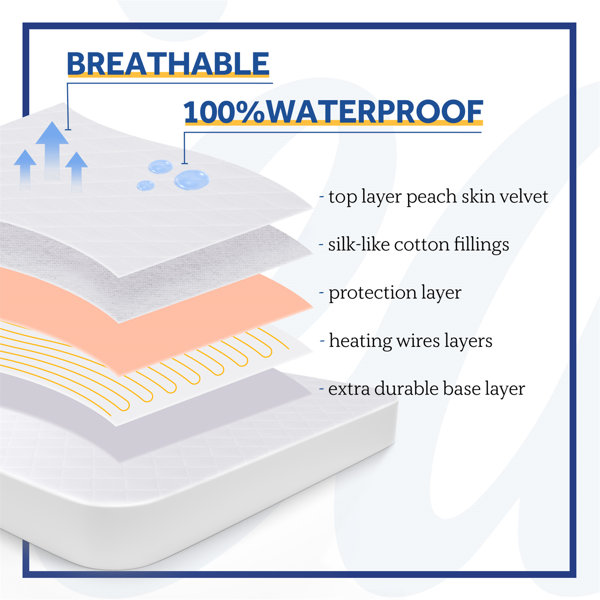 Sealy Heated Mattress Pad & Reviews | Wayfair