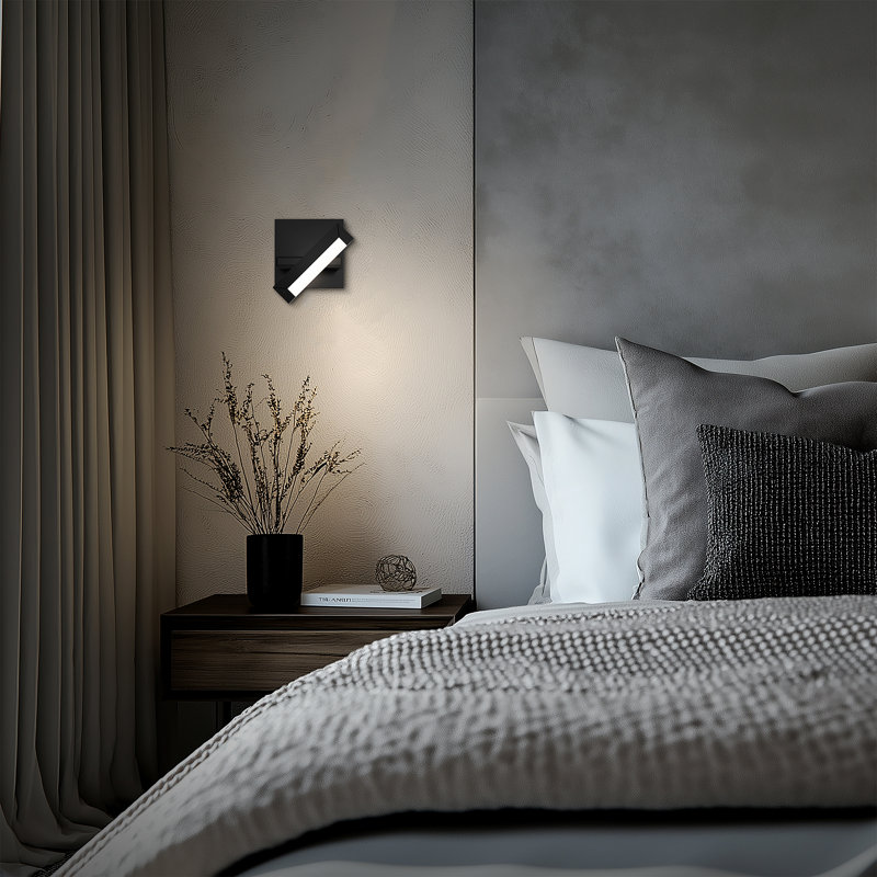 Mantel LED 4-CCT Reading Light, Aged Brass