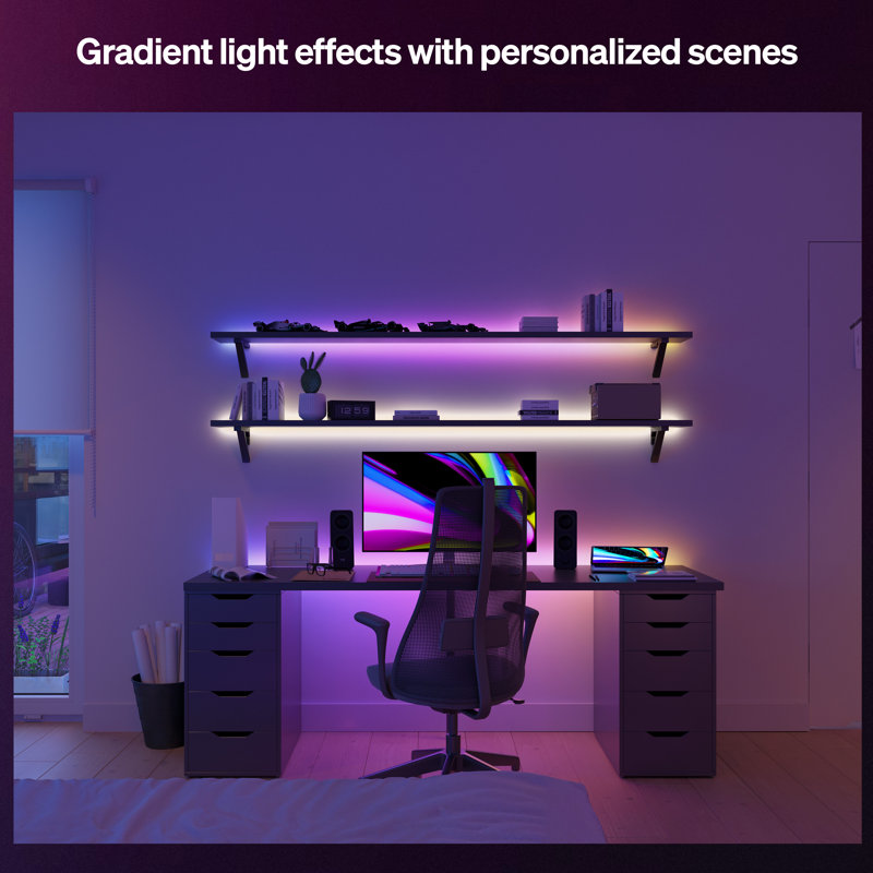 Philips Hue Essential Lightstrip 33ft, 33ft
