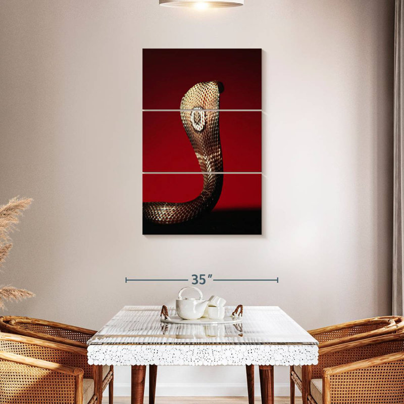 Brampt Cobra, 45" H x 28" W