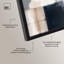 «Blue and Tan Abstraction I Shadowbox Print», art mural bleu par Art Remedy-115123739-115123743