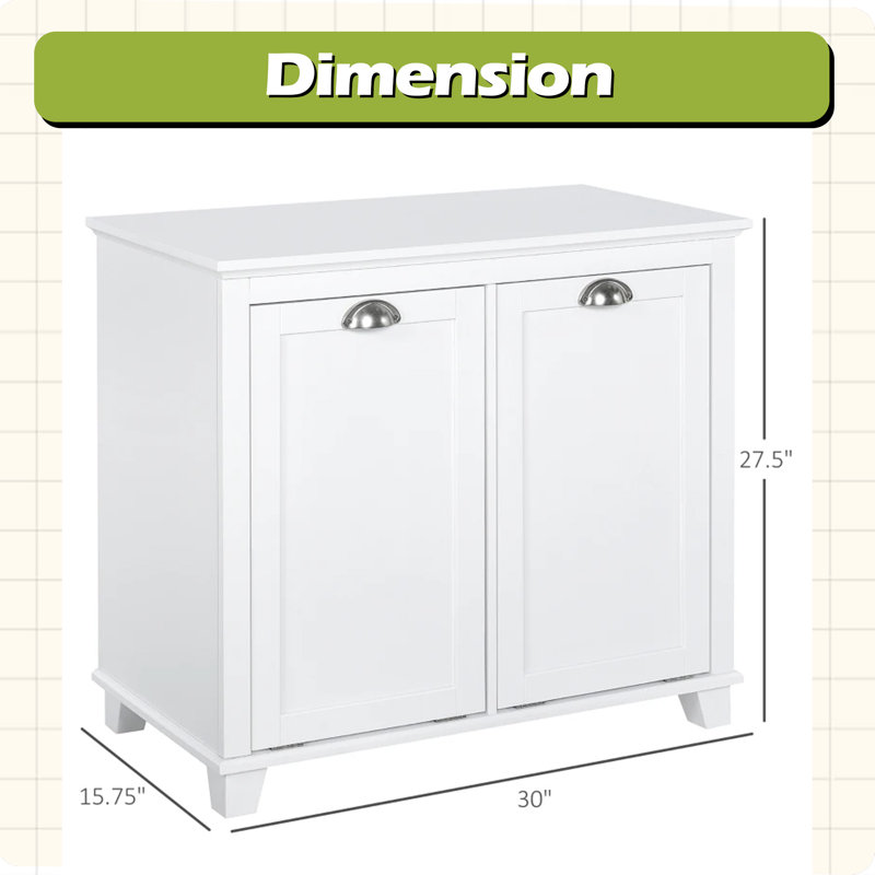 Armoire à linge Home, Blanc