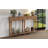 59" Retro Console Table With Open Shelf And 4 Drawers-858362681