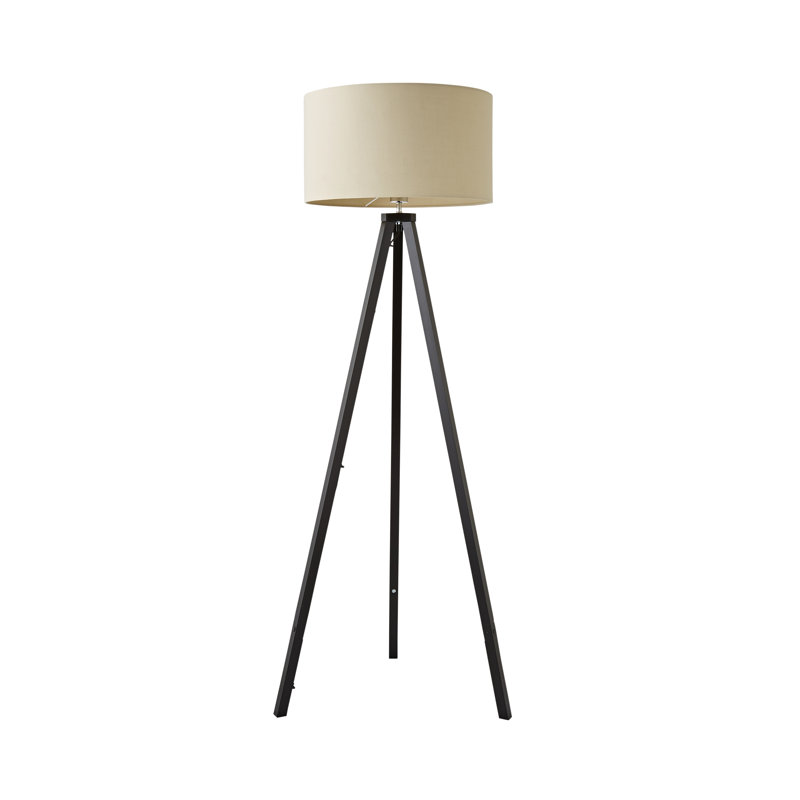 130cm Tripod Floor Lamp, Beige
