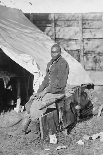 « africain american support troop », impression