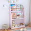 Étagère à livres à 3 niveaux, support à livres pour enfants, aide à garder les chambres, les salles de jeux et les salles de classe organisées, rose-96064782