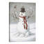 Christmas Snowman by Terry Fan - Wrapped Canvas Print-49967080