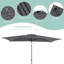 Parasol de marché rectangulaire 120 po x 78 po Doranda-1987373887