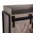 Retro Style MDF With Triamine Iron Frame Sliding Door Three-Layer Rack Bathroom Cabinet