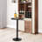 Pompen Round Metal Base Dining Table