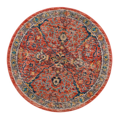 Alkire Floral Indoor Rug