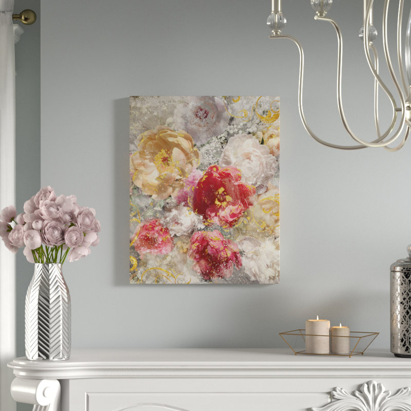 Roses Everlasting " Roses Everlasting I ", 16" H x 20" W x 1.5" D