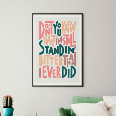 Single Picture Frame Print