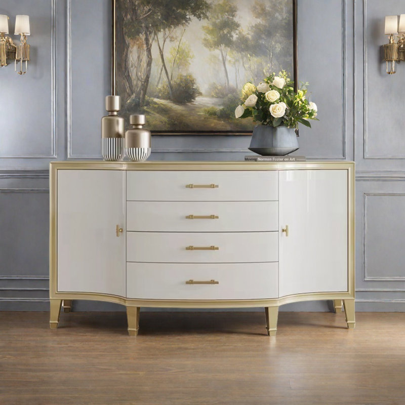 Buffet de style crème