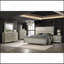 Commode contemporaine en argent à 1 commode à 5 tiroirs
