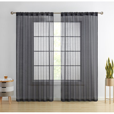 Lauren Semi Sheer Curtain Pair